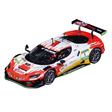 CARRO PARA PISTA ELÉTRICA AUTORAMA CARRERA EVOLUTION FERRARI 296 GT3 ESCALA 1/32 20027810